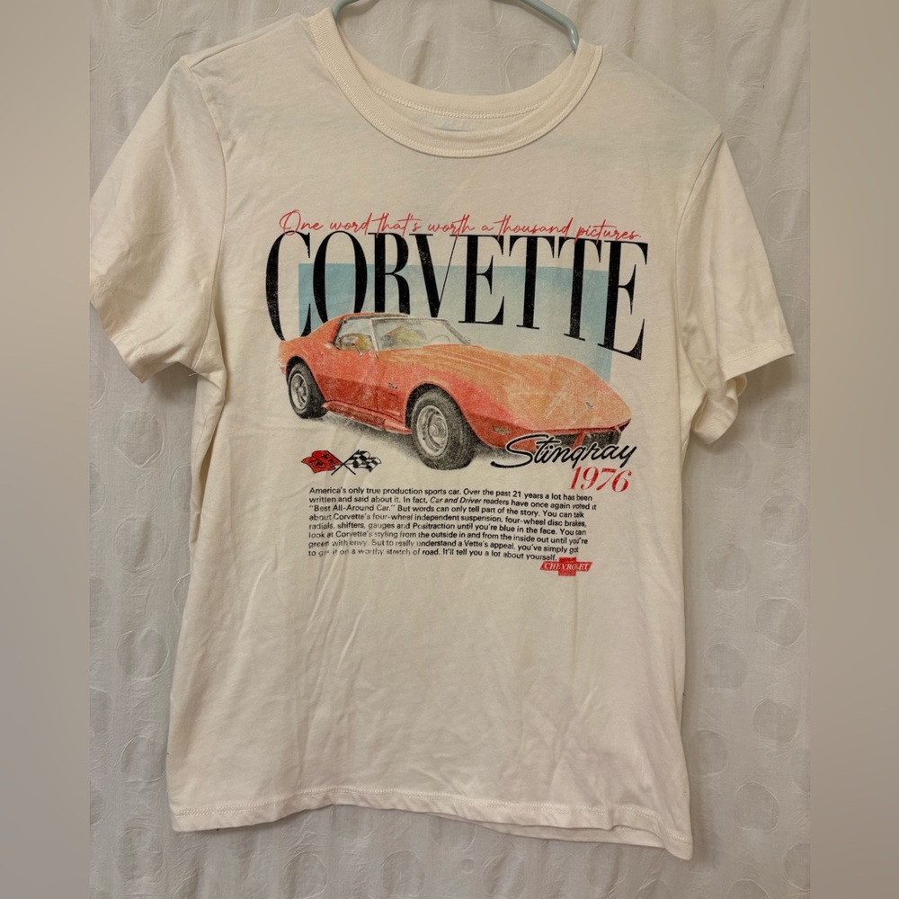 Corvette 1967 GM hybrid T-shirt. Size small.